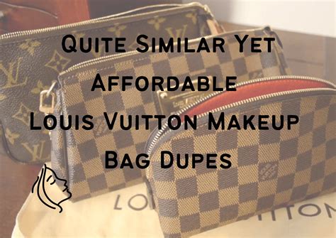 louis vuitton makeup bag dupe|louis vuitton fanny pack dupe.